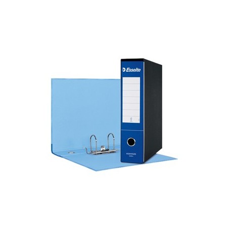 REGISTRATORE ESSENTIALS G75 BLU DORSO 8CM F.TO PROTOCOLLO ESSELTE - 390775050