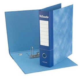 REGISTRATORE ESSENTIALS G73 BLU DORSO 8CM F.TO COMMERCIALE ESSELTE - 390773050