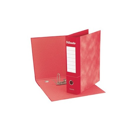 REGISTRATORE ESSENTIALS G73 ROSSO DORSO 8CM F.TO COMMERCIALE ESSELTE - 390773160