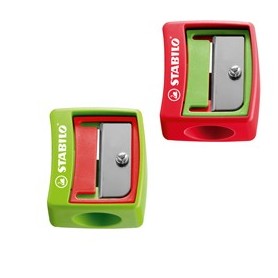 TEMPERAMATITE WOODY STABILO 1 FORO PER PASTELLI CON MINA XXL 10MM - 4548/12