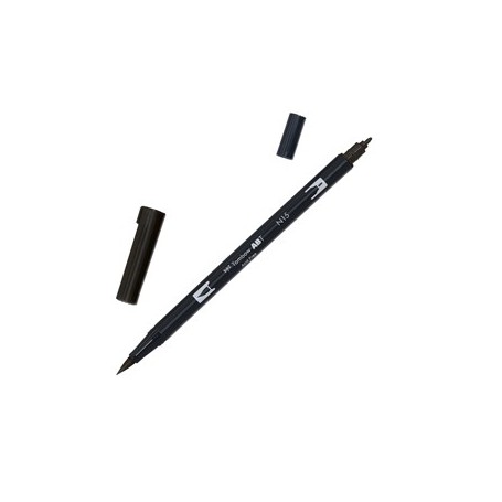 PENNARELLO TOMBOW ABT DUAL BRUSH N15 BLACK - PABT-N15