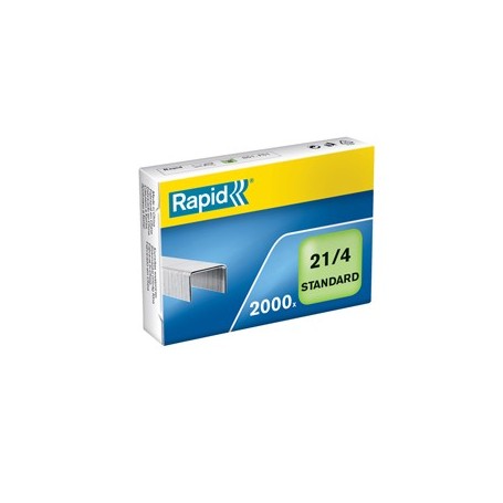 SCATOLA 2000 PUNTI STANDARD RAPID 21/4 (6/4) - 24867500