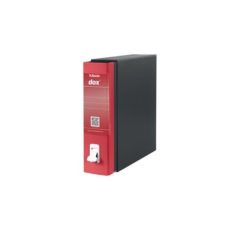 REGISTRATORE NEW DOX 1 ROSSO DORSO 8CM F.TO COMMERCIALE ESSELTE - D26111
