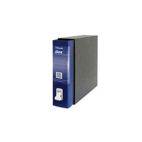 REGISTRATORE DOX 2 BLU DORSO 8CM F.TO PROTOCOLLO ESSELTE - D26204