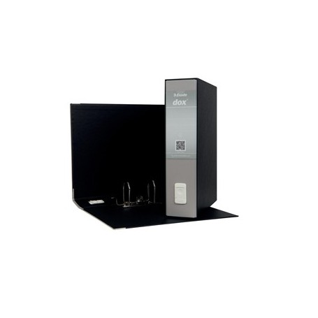 REGISTRATORE DOX 2 GRIGIO CHIARO DORSO 8CM F.TO PROTOCOLLO ESSELTE - D15207