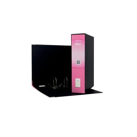 REGISTRATORE DOX 2 ROSA 8CM F.TO PROTOCOLLO ESSELTE - D15219