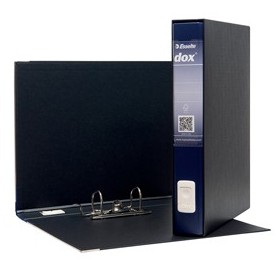 REGISTRATORE DOX 5 BLU DORSO 5CM F.TO PROTOCOLLO ESSELTE - D26504
