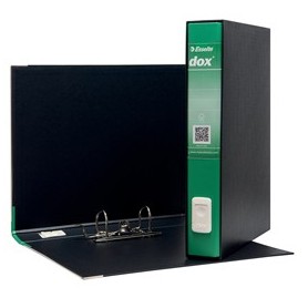 REGISTRATORE DOX 5 VERDE DORSO 5CM F.TO PROTOCOLLO ESSELTE - D26514