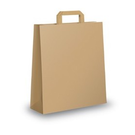 BLISTER 25 SHOPPERS 22X10X29CM AVANA NEUTRO PIATTINA - 31298