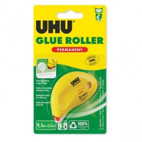 COLLA A NASTRO DRYCLEAN ROLLER 6.5MMX8.5MT PERMANENTE IN BLISTER UHU - D1672