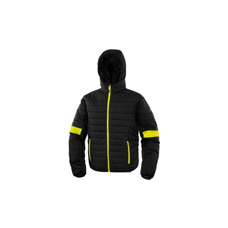 PIUMINO IMBOTTITO BLOOM TG. XL NERO/GIALLO DELTAPLUS - BLOOMNOXG