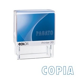 TIMBRO PRINTER 20/L G7 AUTOINCHIOSTRANTE 14X38MM "COPIA" COLOP - PRINTER.20/L0133