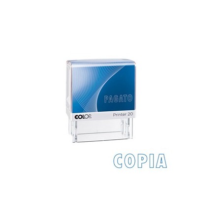 TIMBRO PRINTER 20/L G7 AUTOINCHIOSTRANTE 14X38MM "COPIA" COLOP - PRINTER.20/L0133
