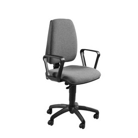 SEDIA OPERATIVA JUPITER GRIGIO SCURO C/BRACC. - JUBR/ET
