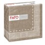 50 TOVAGLIOLI 40X40CM LINEA TABLEWEAR CACHEMIRE CAFFE' FATO - 88403800