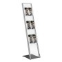 PORTADEPLIANT DA TERRA CON 6 TASCHE 1/3 A4 VISION ICE VS04 - VS04