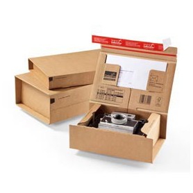 SCATOLA SPEDIZIONE A5+ 230X166X90MM AVANA - CP067.02