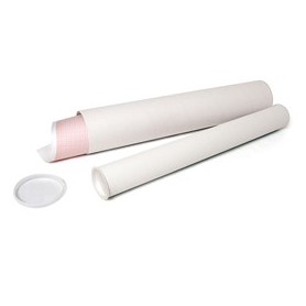 TUBO PORTADISEGNI IN CARTONE 54CM Ã 6CM ART.841/50 IKONA+ - 841/50