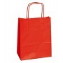 25 SHOPPERS CARTA KRAFT 45X15X50CM TWISTED ROSSO - 47688