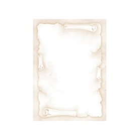 CARTA CON STAMPA "PERGAMENA" AVORIO A4 90GR 20FG DECADRY - T036720