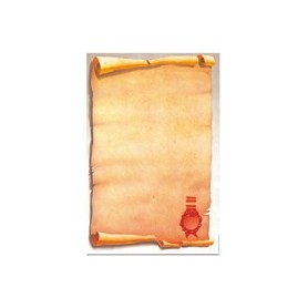 CARTA CON STAMPA "PERGAMENA" A4 80GR 25FG DECADRY - T036634