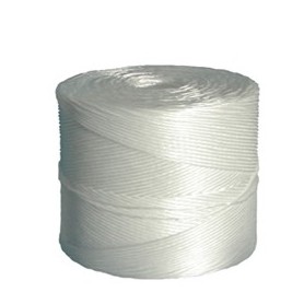 BOBINA DI SPAGO BIANCO IN FIBRA PPL 1/500 1000MT 2KG - 1554