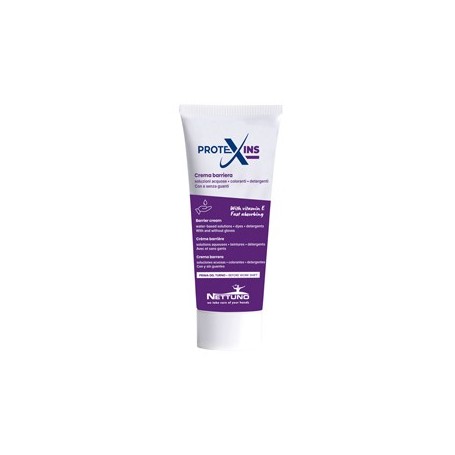 CREMA MANI PROTETTIVA PROTEXINS PLUS PER SOSTANZE ACQUOSE TUBO 100ML NETTUNO - 52