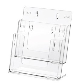 PORTADEPLIANT COMPONIBILI 2 TASCHE A4 DA BANCO E PARETE ART.5027 - 5027