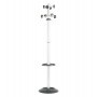 APPENDIABITI TOTEM 175CM A 8 POSTI C/PORTAOMBRELLI GRIGIO/NERO - APUTO/G