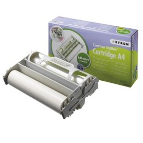 BOBINA FILM X STAZIONECREATIVA - ADESIVIZZAZIONE PERMANENTE F.TO A4 12MT - XYRON - 23461