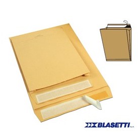 250 BUSTE SACCO AVANA 120GR 300X400X40MM C/SOFFIETTI STRIP MONODEX - 843