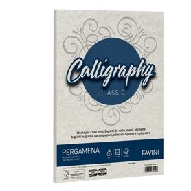 CARTA CALLIGRAPHY PERGAMENA 90GR A4 50FG PERLA 10 FAVINI - A694204