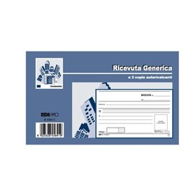 BLOCCO RICEVUTE GENERICHE 33FOGLI 3 COPIE AUTORIC. 9