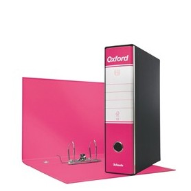 REGISTRATORE OXFORD G85 FUCSIA DORSO 8CM F.TO PROTOCOLLO ESSELTE - 390785900