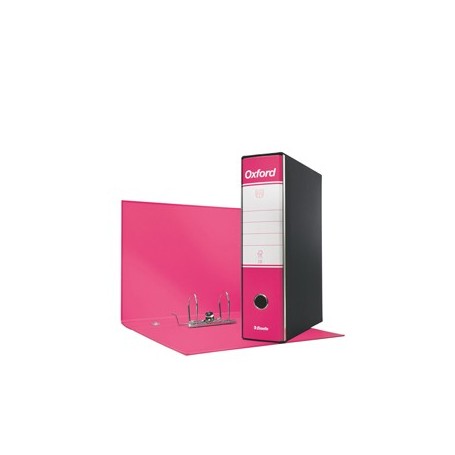 REGISTRATORE OXFORD G85 FUCSIA DORSO 8CM F.TO PROTOCOLLO ESSELTE - 390785900