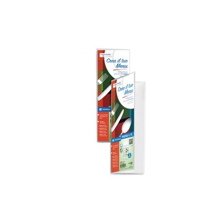 PORTA MENU L TI2 - 2BUSTE 11X30CM - 56720207