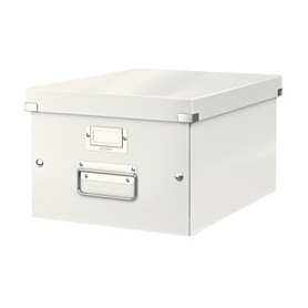 SCATOLA ARCHIVIO MEDIA CLICKSTORE BIANCO METAL - 60440001