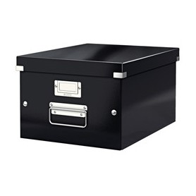 SCATOLA ARCHIVIO MEDIA CLICKSTORE NERO - 60440095