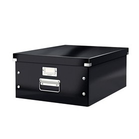 SCATOLA ARCHIVIO GRANDE CLICKSTORE NERO METAL - 60450095