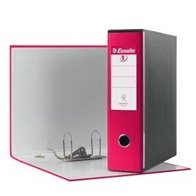 REGISTRATORE EUROFILE G53 FUCSIA DORSO 8CM F.TO COMMERCIALE ESSELTE - 390753900