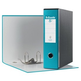 REGISTRATORE EUROFILE G53 TURCHESE DORSO 8CM F.TO COMMERCIALE ESSELTE - 390753800