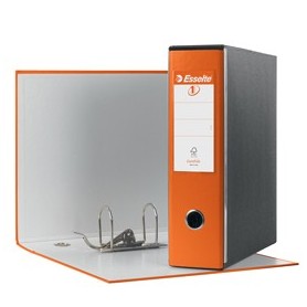 REGISTRATORE EUROFILE G53 ARANCIO DORSO 8CM F.TO COMMERCIALE ESSELTE - 390753200