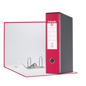 REGISTRATORE EUROFILE G55 FUCSIA DORSO 8CM F.TO PROTOCOLLO ESSELTE - 390755900