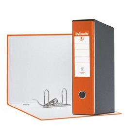 REGISTRATORE EUROFILE G55 ARANCIO DORSO 8CM F.TO PROTOCOLLO ESSELTE - 390755200