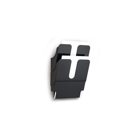 DISPLAY DA MURO CON 2 TASCHE A4 NERO FLEXIPLUS DURABLE - 1709008060