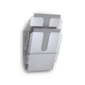 DISPLAY DA MURO CON 2 TASCHE A4 TRASPARENTE FLEXIPLUS DURABLE - 1709008400