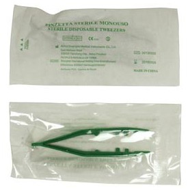 PINZETTA STERILE MONOUSO - PIN110