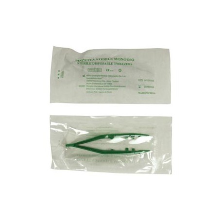 PINZETTA STERILE MONOUSO - PIN110