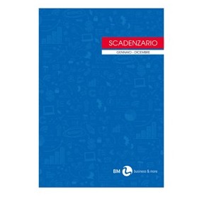SCADENZARIO GEN-DIC 24FG USO MANO 17X24CM BM - 100129