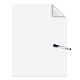 ROTOLO 25FG ELETTROSTATICI 60X80CM BIANCO LUCIDO MAGIC CHART LEGAMASTER - 159100